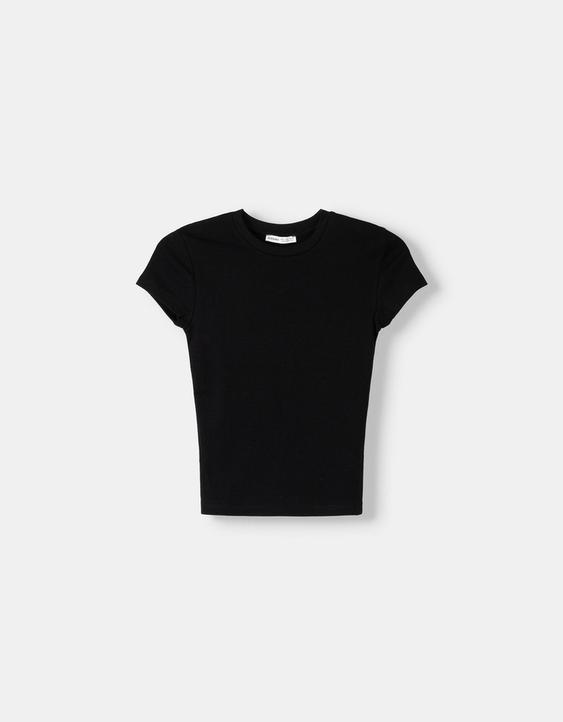 Short sleeve crew neck T-shirt